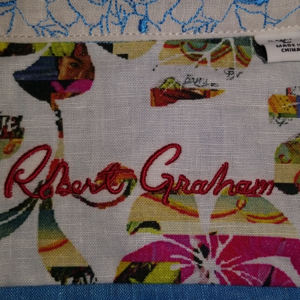 Robert Graham Kinship woven mens casual shirt